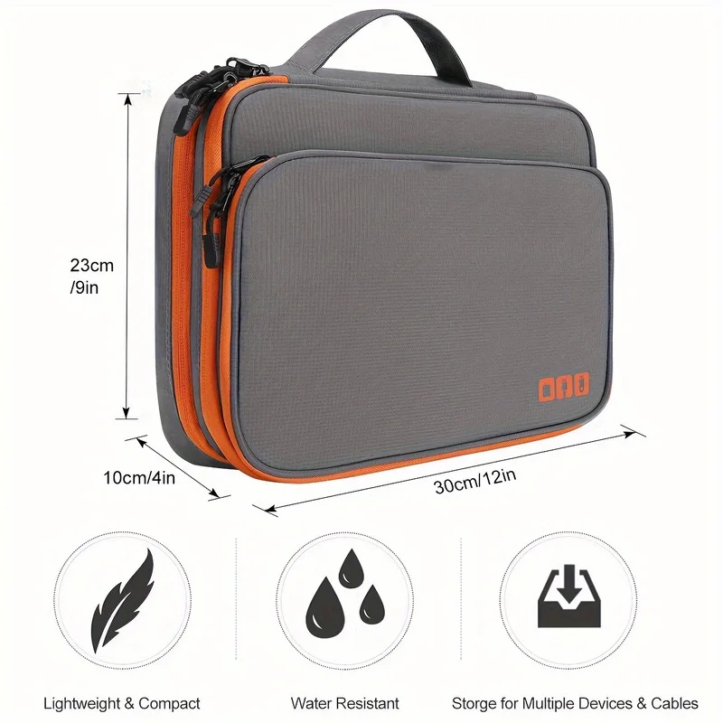 Multi-Layer Electronic Organiz - đánh giá và giá Tech Accessories Case