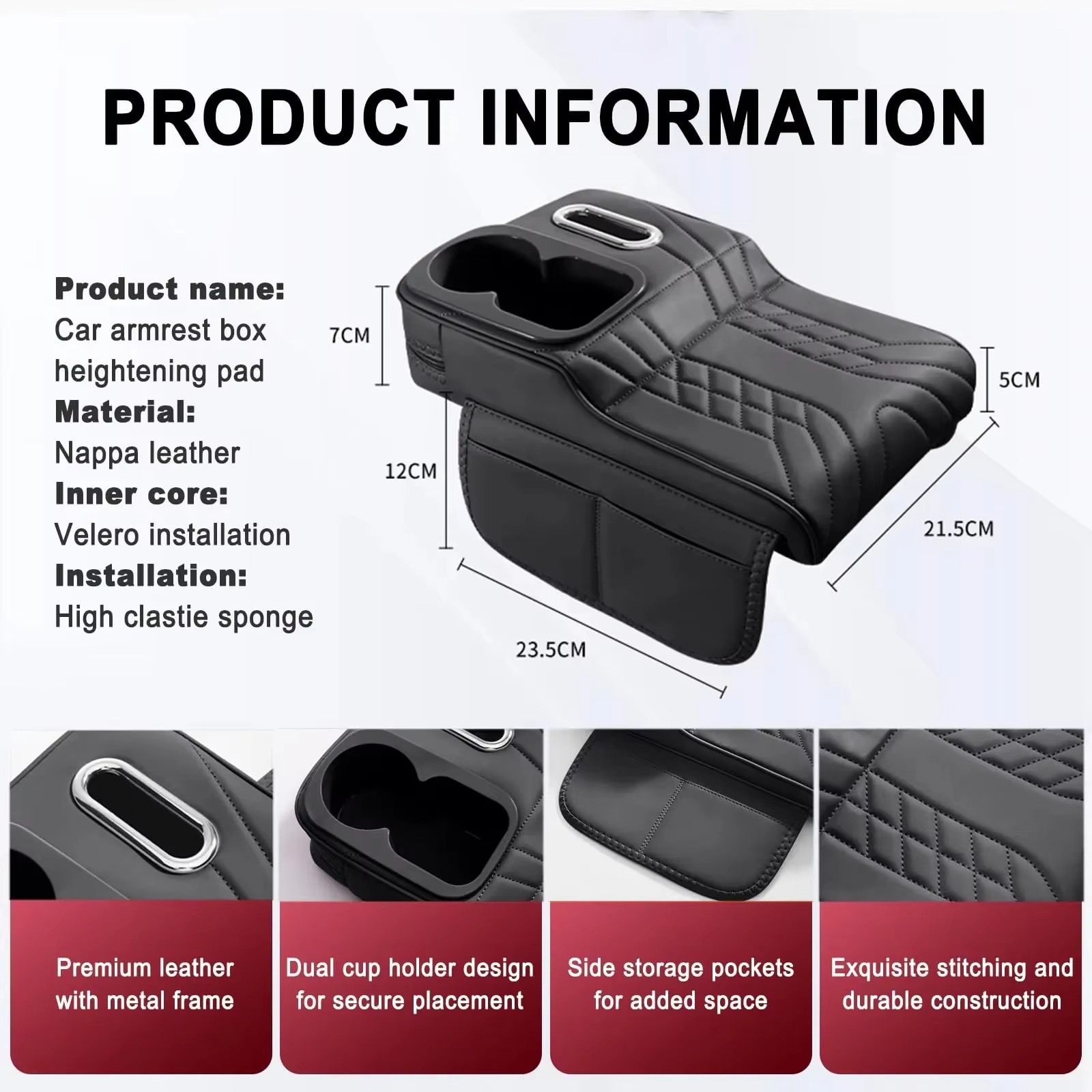 Car Armrest Box Heightening Pa - đánh giá và giá Tech Car Accessories