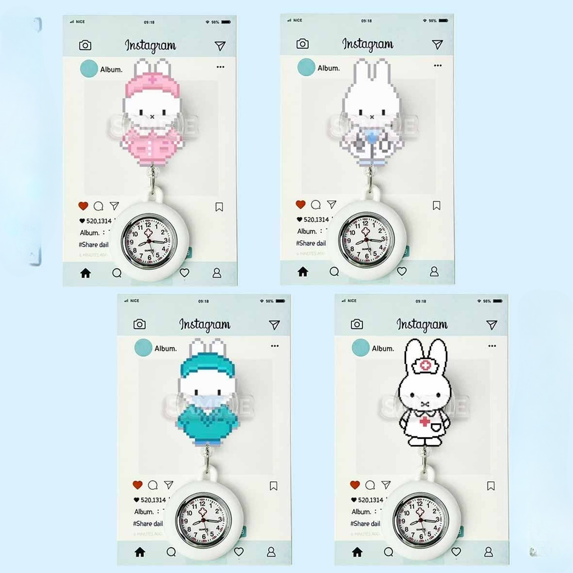 Miffy Bunny Retractable Nurse  - đánh giá và giá Kawaii Tech Accessories