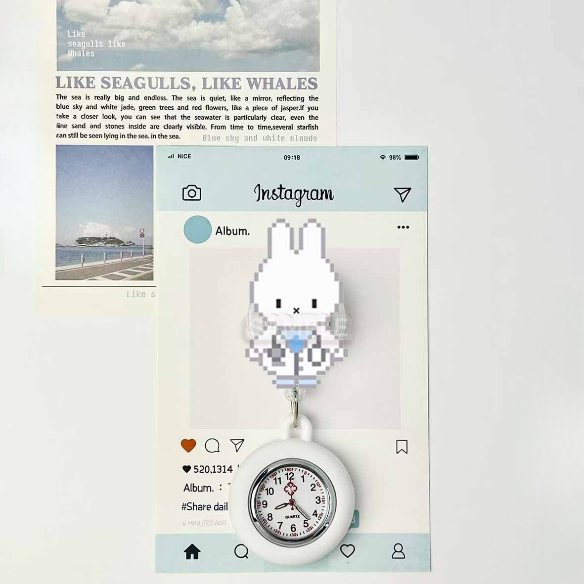 Miffy Bunny Retractable Nurse  - đánh giá và giá Kawaii Tech Accessories