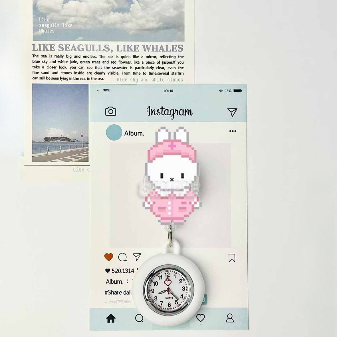 Miffy Bunny Retractable Nurse  - đánh giá và giá Kawaii Tech Accessories