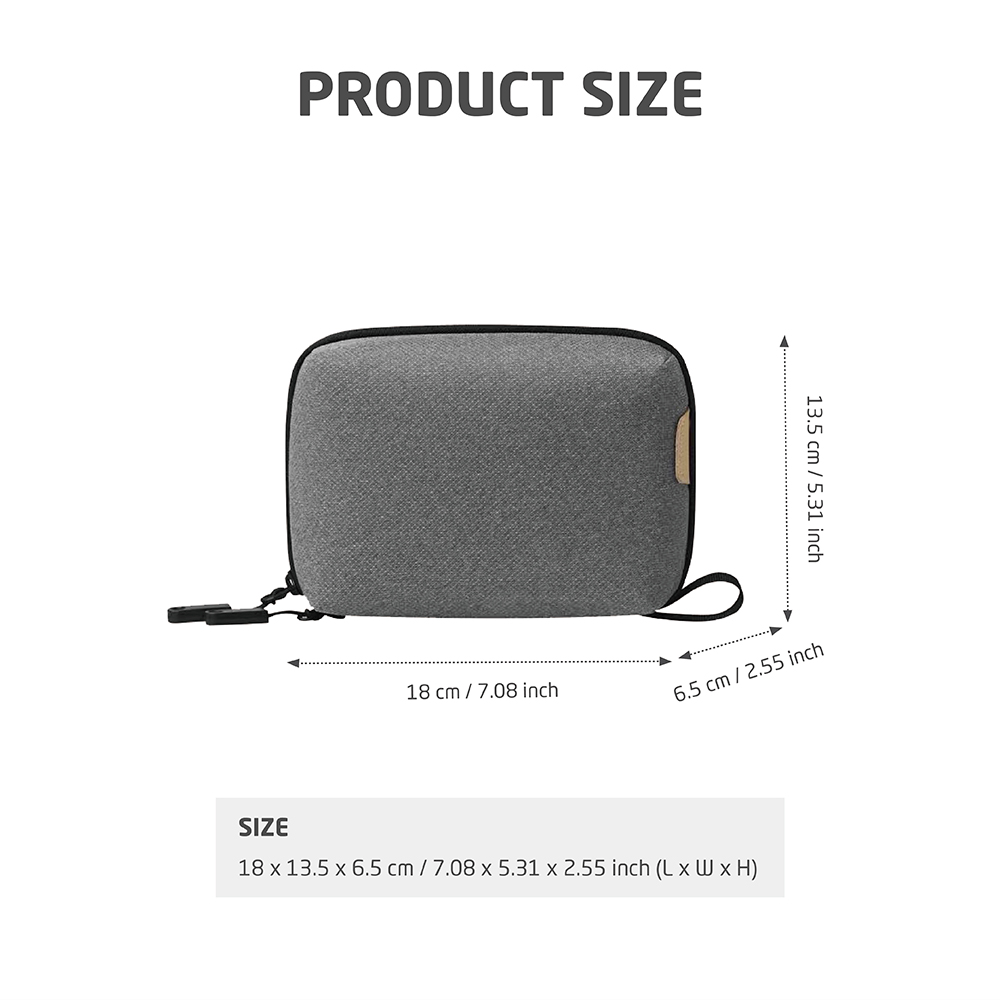 Large Capacity Tech Organizer  - đánh giá và giá Tech Accessories Travel Organizer Pouch