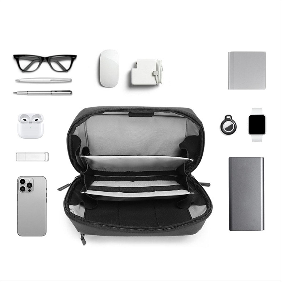 ☶❈＊♥AC1578-Waterproof Tech Pou - đánh giá và giá Tech Accessories Case